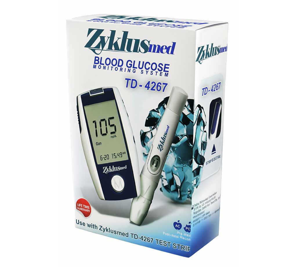 دستگاه قند خون Zyklusmed TD-بدون نوار - تصویر 2